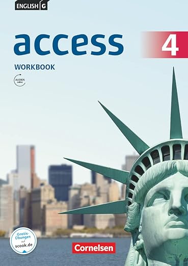 N/A English G Access Allgemeine Ausgabe Band 4: 8. Schuljahr Workbook mit Audios online 2014