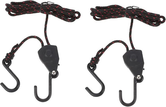 Anneome Zurrgurte für Boote 2 Stück Kajak-Ratschengurte 1/8 Zoll Seilaufhänger 68 kg Tragkraft für Kanu – H01F16CJ168V3PR6C30GBDKYB