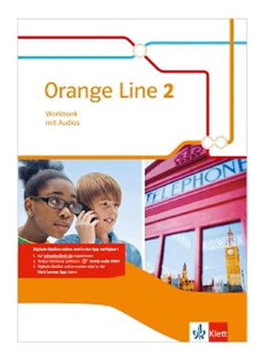 N/A Orange Line 2 Workbook mit online Audios Klasse 6 Ausgabe ab 2014 inklusive Klett Learning App
