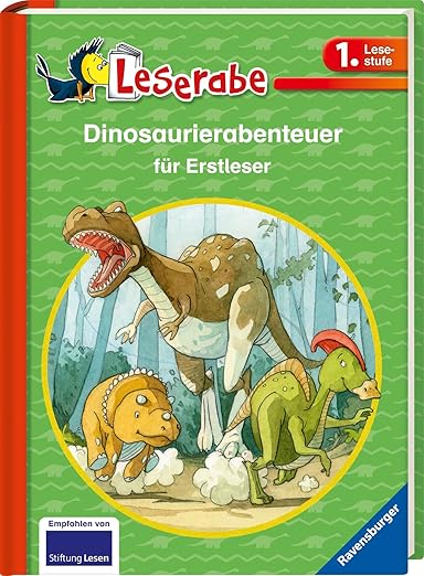 Claudia Ondracek Dinoabenteuer für Erstleser - Spiegel-Bestseller Leserabe 1. Klasse - Erstlesebuch für Kinder ab 6 Jahren - Dinosaurier Buc
